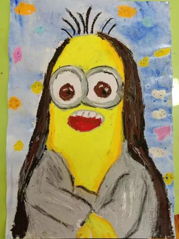 好玩世界名画cos亲子秀小黄人穿越入侵这场艺术趴东莞爸妈别错过