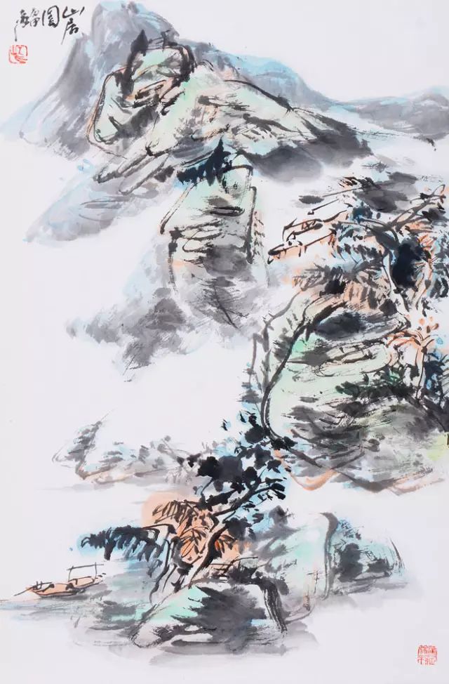 江俊德国画要遵循宇宙自然与人的三者关系