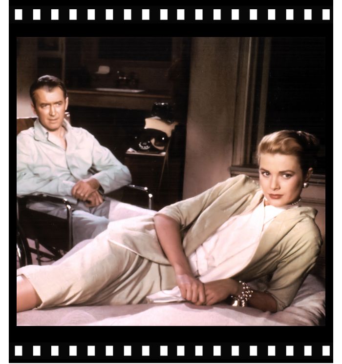 grace kelly 在电影《后窗》中造型伊丽莎白·泰勒如今的时尚秀场上