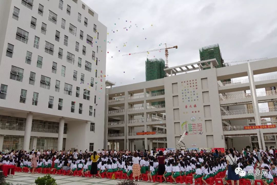 高州城东片区发展主动力高文小学揭牌开学谱写高州教育新篇章
