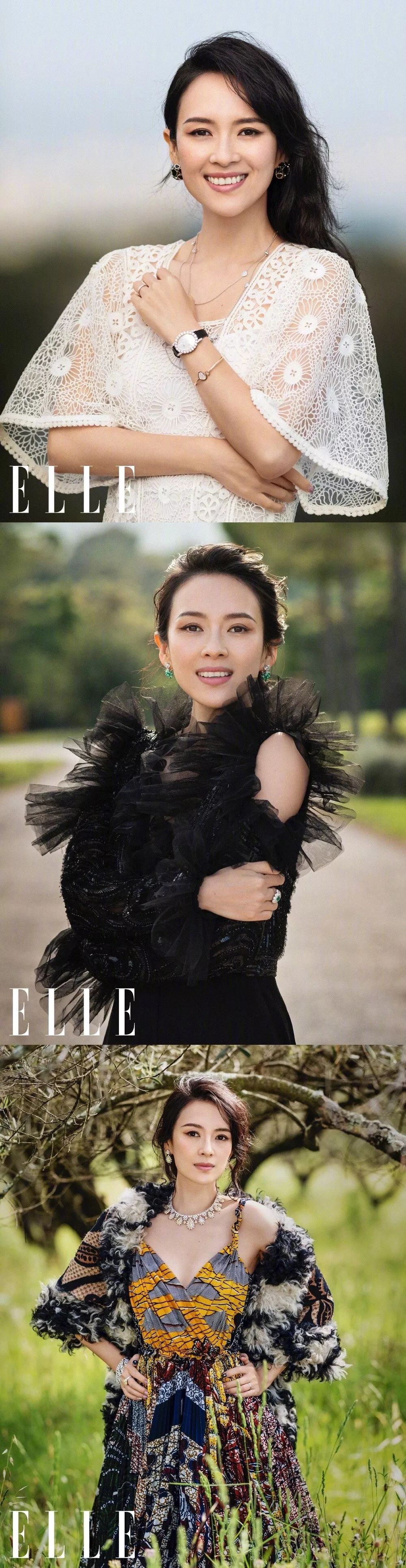 她的"银十刊"封面来啦 | 赏色_章子怡