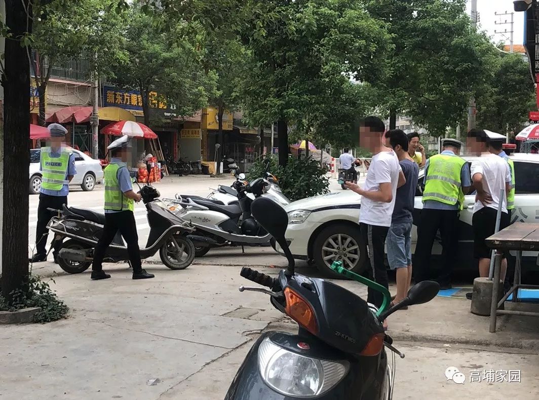【查车】普宁高埔查车,查处各类交通违法行为