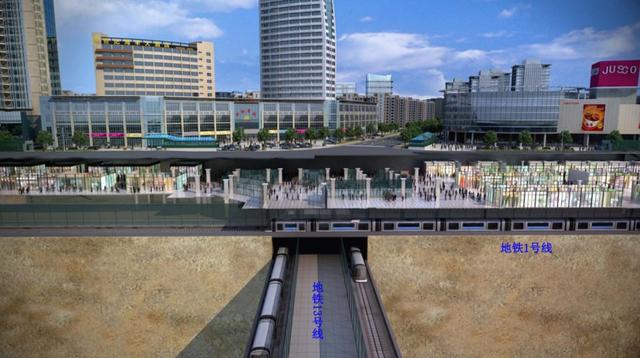 震撼青岛地下正在建一座时尚城超市百货酒吧投资20多亿2021年开业运行
