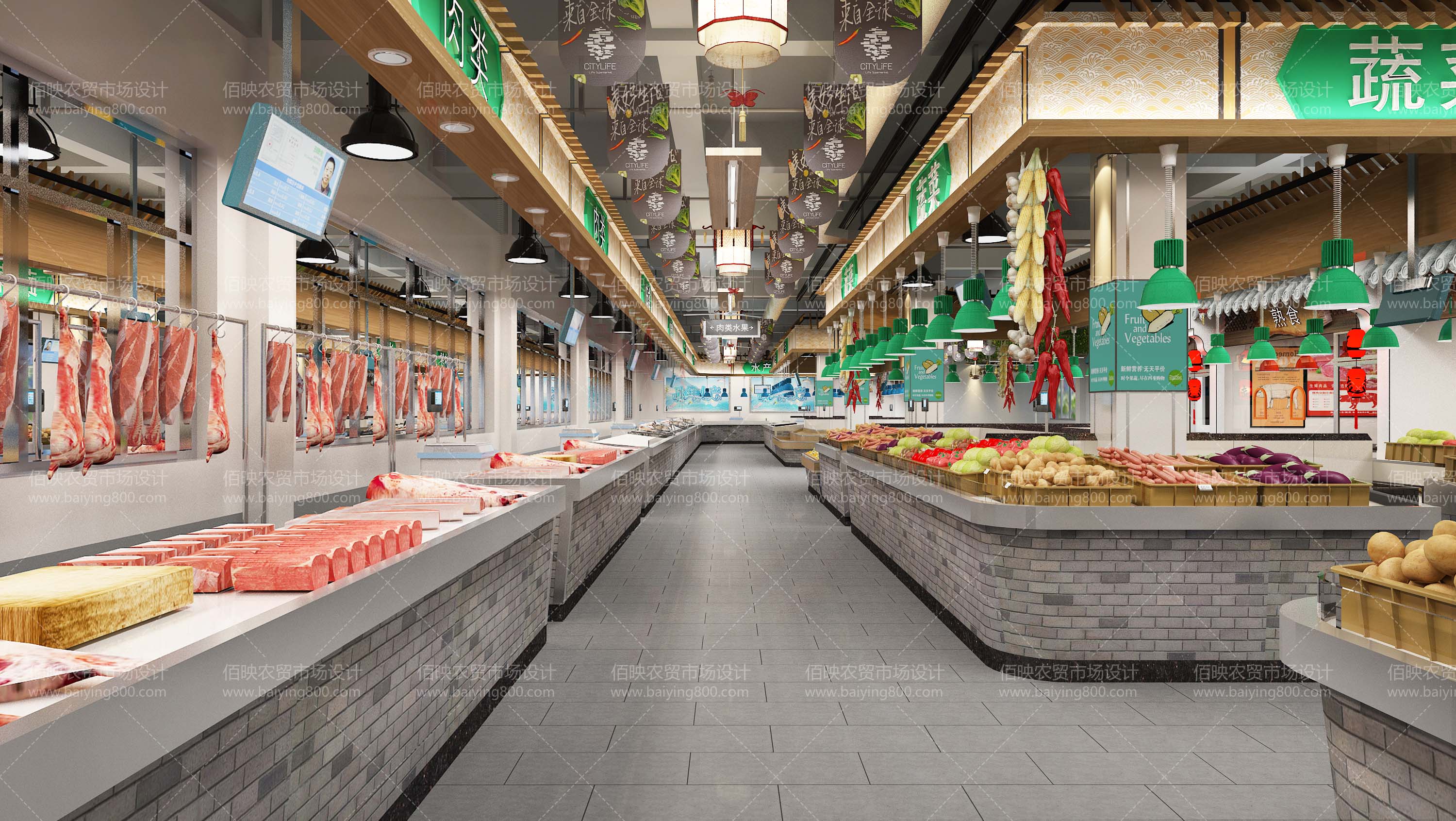 农贸市场设计中的美学力量