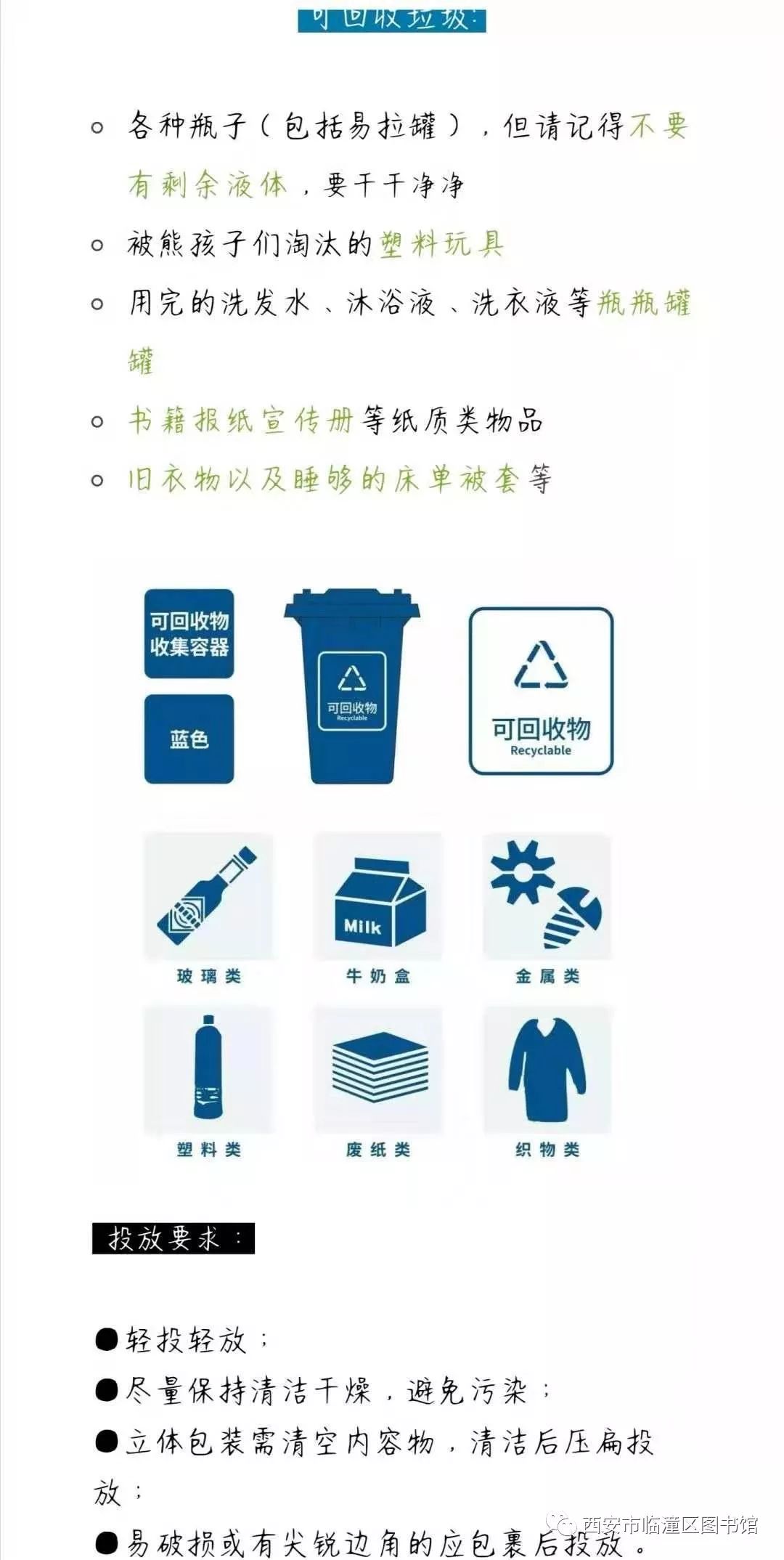 西安市生活垃圾分类投放指南_图文