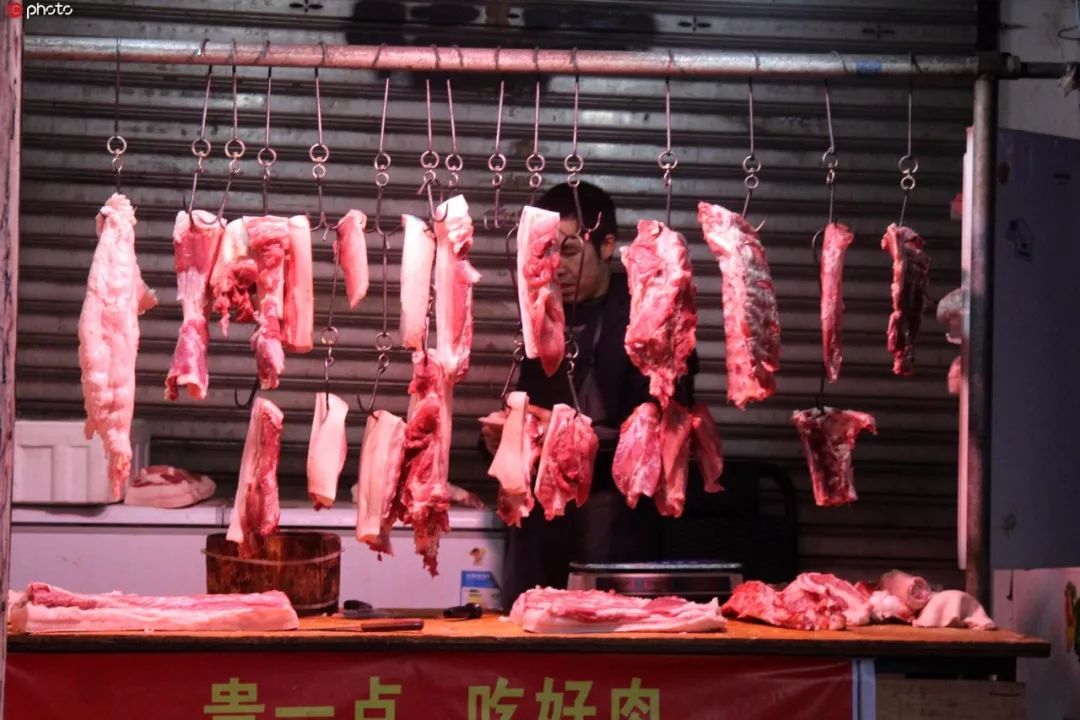 重庆猪肉摊后续图片