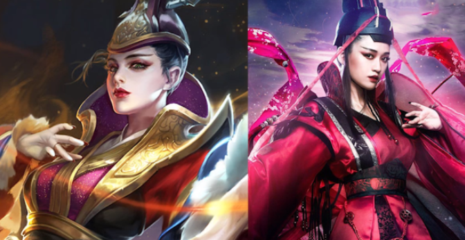 若王者做成电影,武则天是陈乔恩,安其拉是赵丽颖,而钟无艳是她_英雄