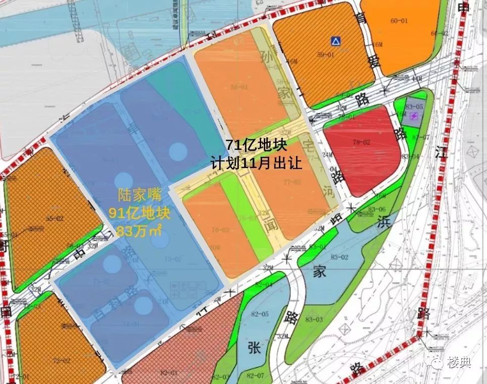 陆家嘴91087亿收购张江双子塔西地块,将建83万㎡综合体