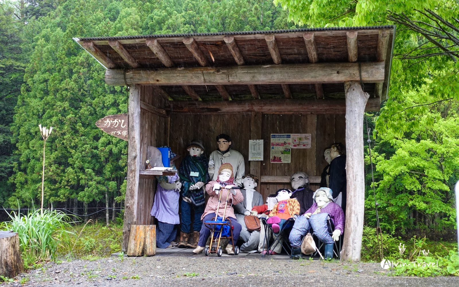 日本这个农村有近500个人却唯有一个老妇人能开口言语