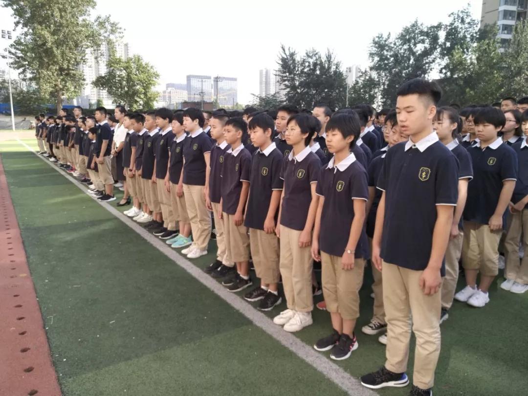 你好,新学期!石家庄私立一中的开学第一天