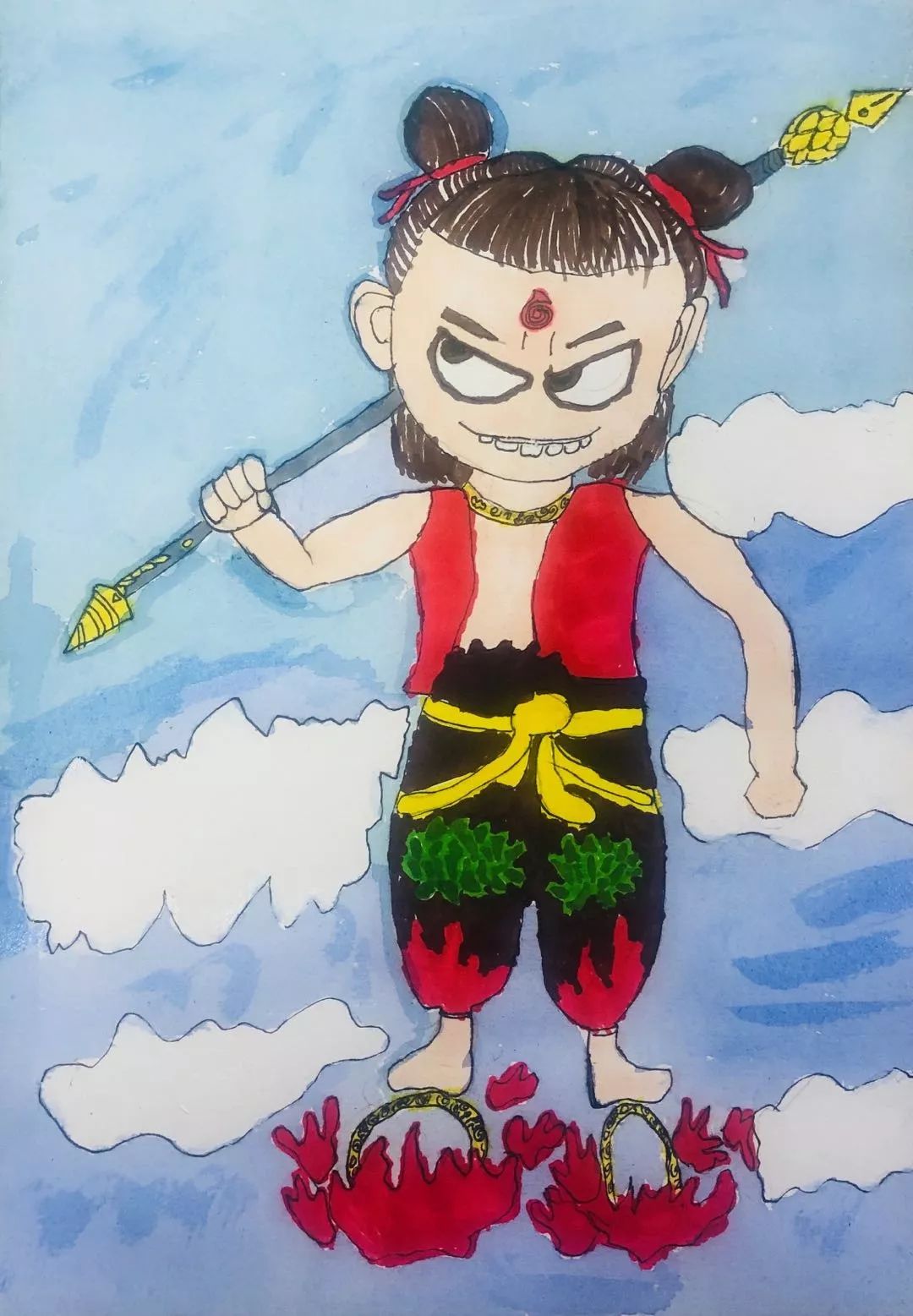 第一届电影绘画大赛快给你的宝贝投个票吧