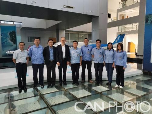 柯林斯宇航美国汉胜公司环控副总裁来访西飞民机