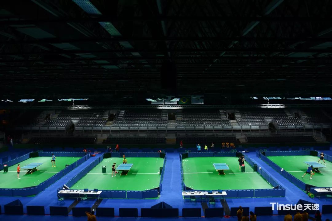 媒体关注东京奥运会乒乓球场地多用红色地垫用球为中国品牌