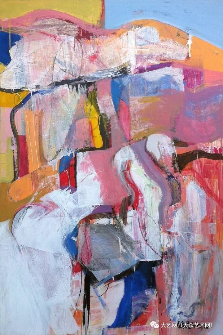 大众艺术网:在丰富图形日记中得到表达 —— 葡萄牙抽象表现主义画家