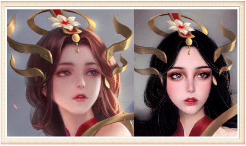 真人cos英雄莫邪冒仙气露娜眼神杀看到她居然是个男的