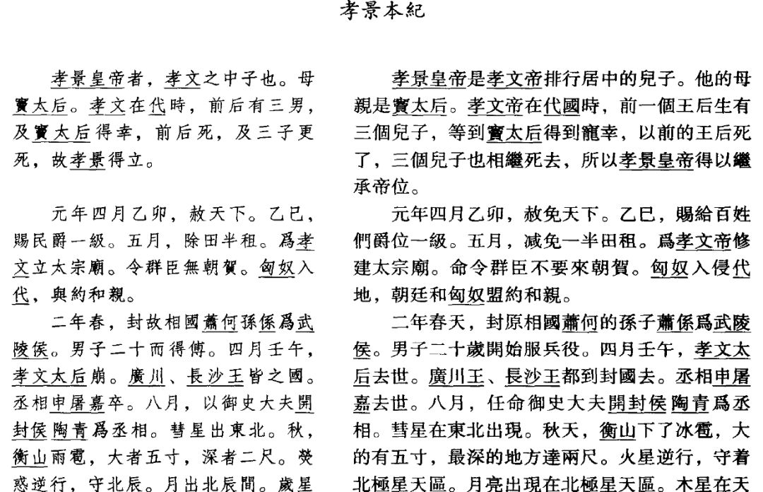 二十四史全译《史记》孝景本纪