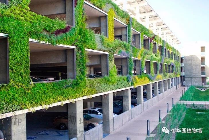 生态停车场植物墙设计,这个功能与应用都比较全面!