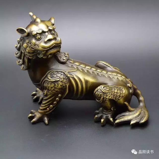 之音频,传递给信者分辨是非,它的龙身示为吉祥如意,它的虎头表示智勇