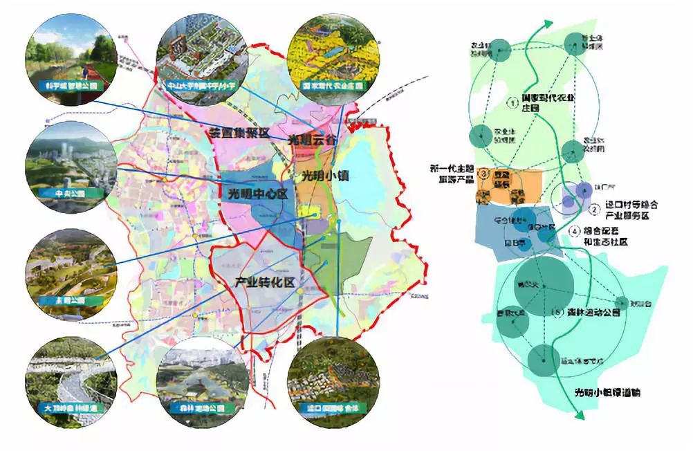 光明科学城规划图图片