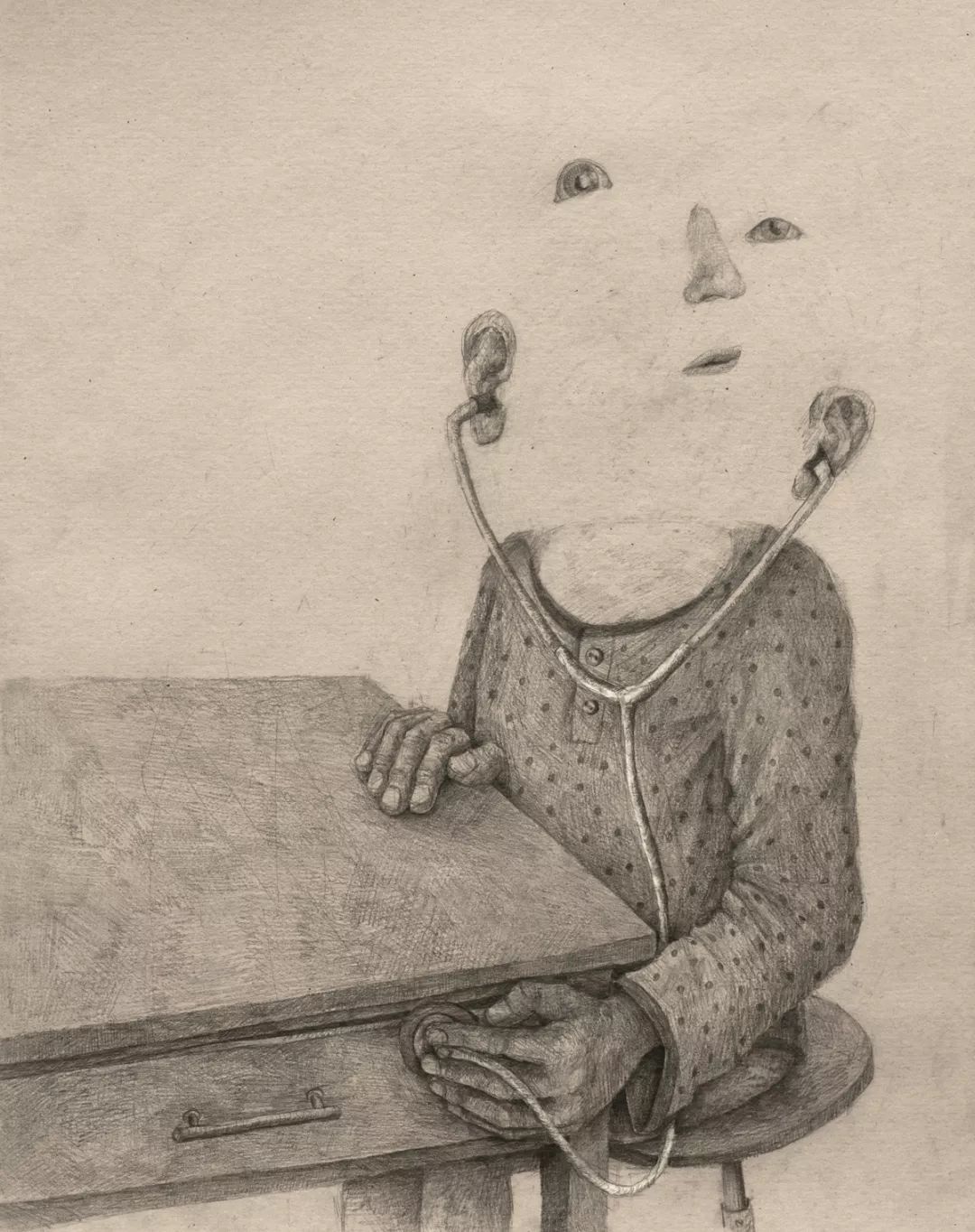 艺术家用9张图画出了孤独者的世界每张都让人触动