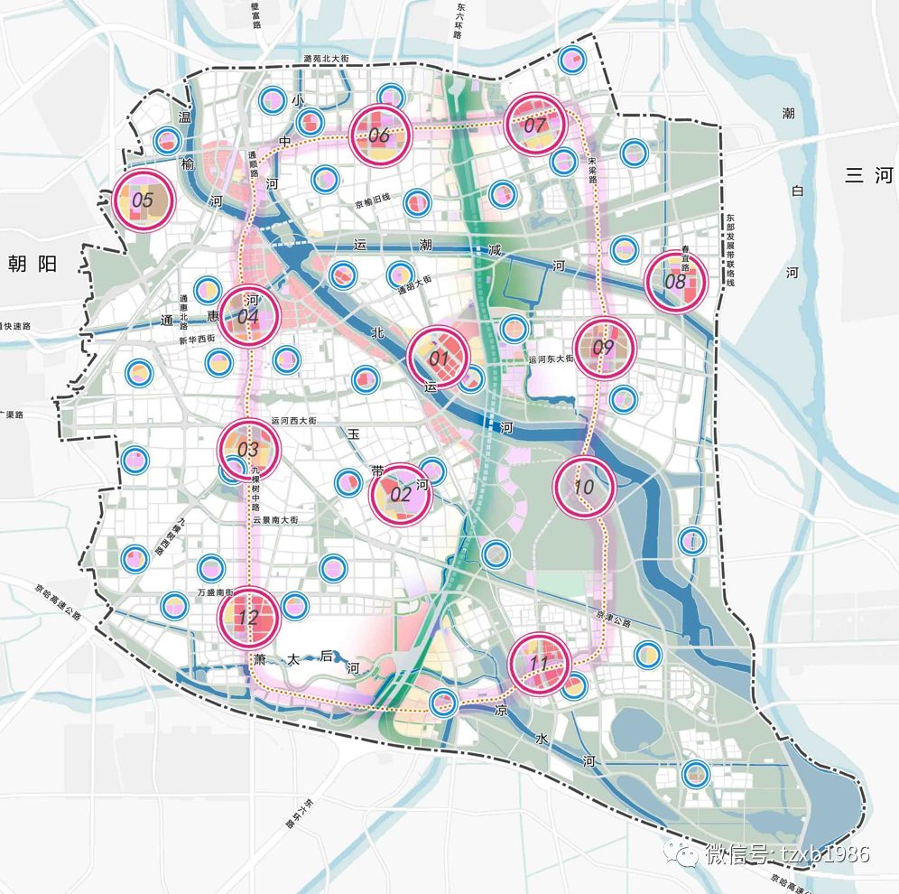 未來將通地鐵通州張家灣設計小鎮規劃方案發布