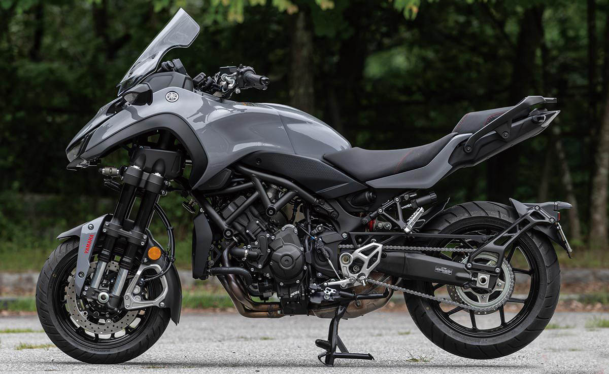 倒三轮中的三脚怪咖 雅马哈niken gt试驾印象