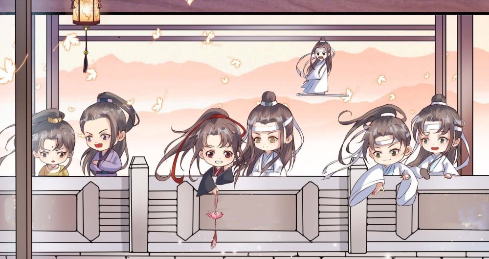 魔道祖师:魏无羡真幼稚还和小辈玩雪球