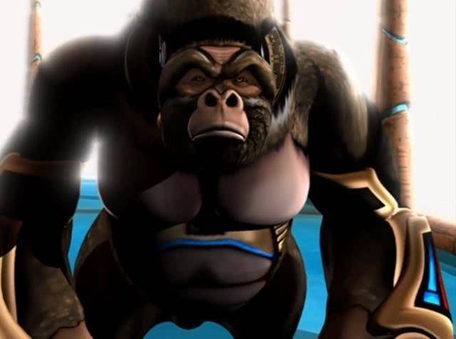 盘点儿时动漫《猛兽侠》中黑猩猩队长的多种变身形态