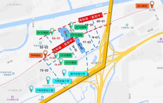 土拍快报陆家嘴集团底价得张江综合用地楼板价约247万