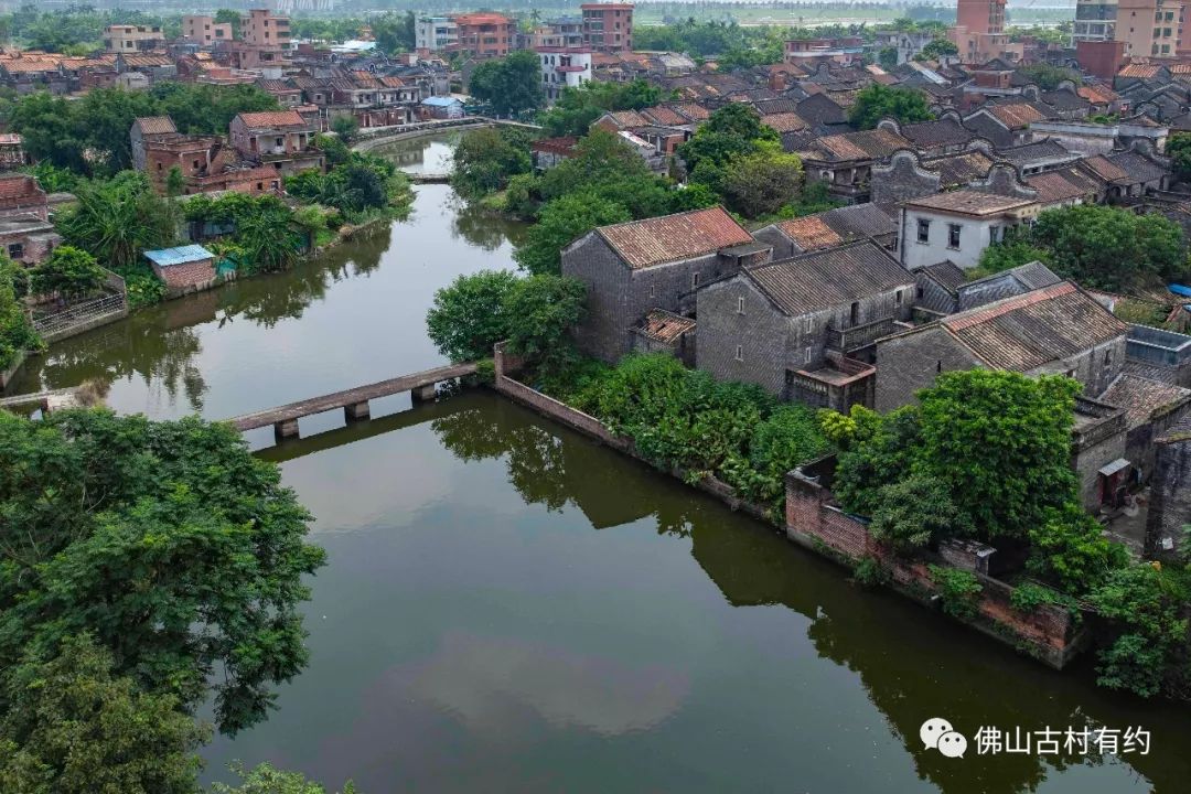 这个古村出了个岭南才子还修建了高明地标灵龟塔