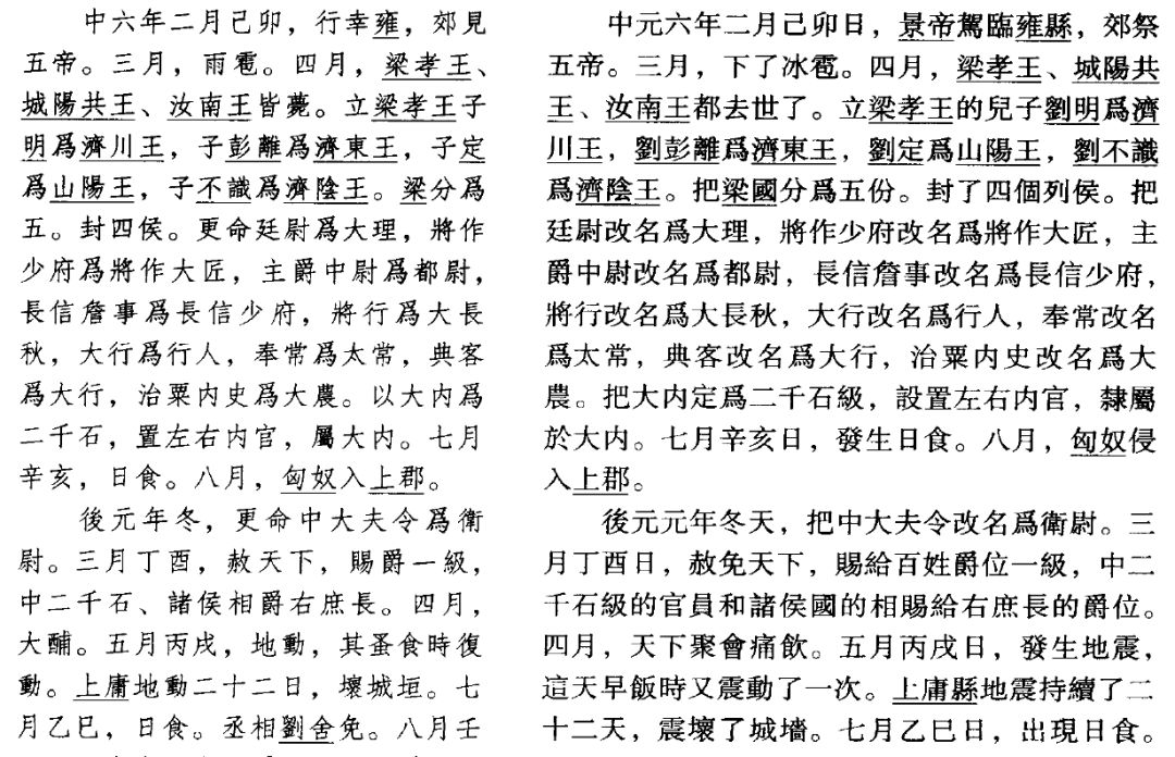 二十四史全译《史记》孝景本纪
