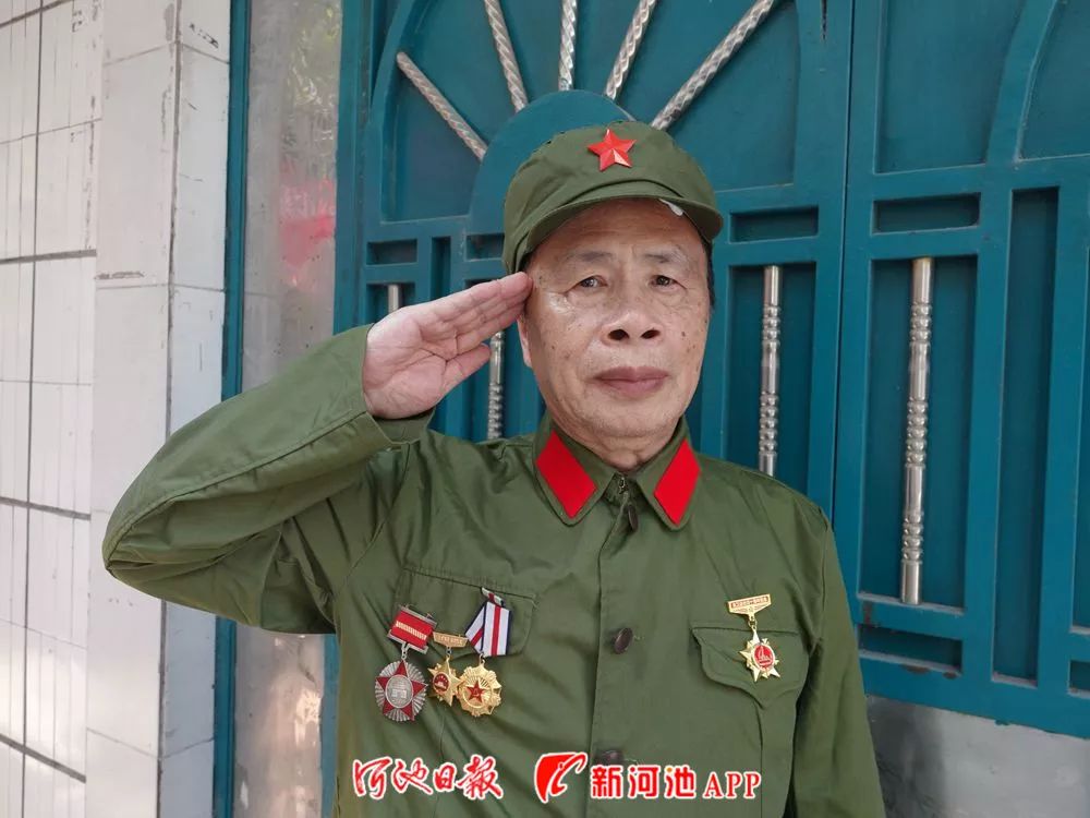 共和国功臣丨河池罗东辉克同登战谅山身先士卒的一等功臣