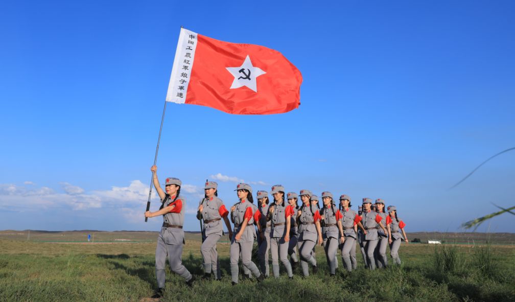 这支红色娘子军厉害了