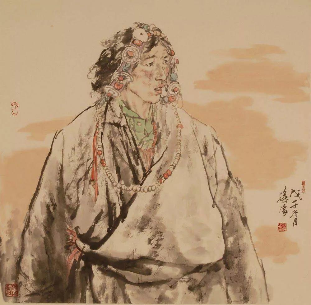 徐展画如其人本真率性