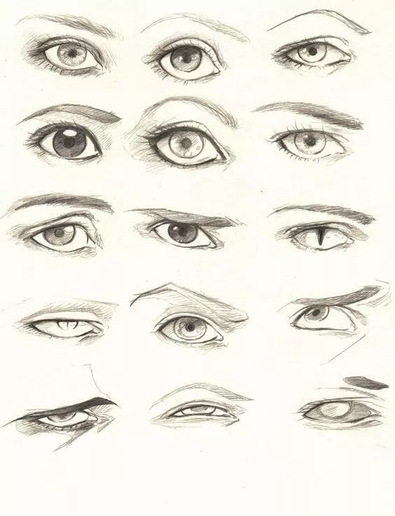 60张,999例!超全人物五官素材图(收藏向)