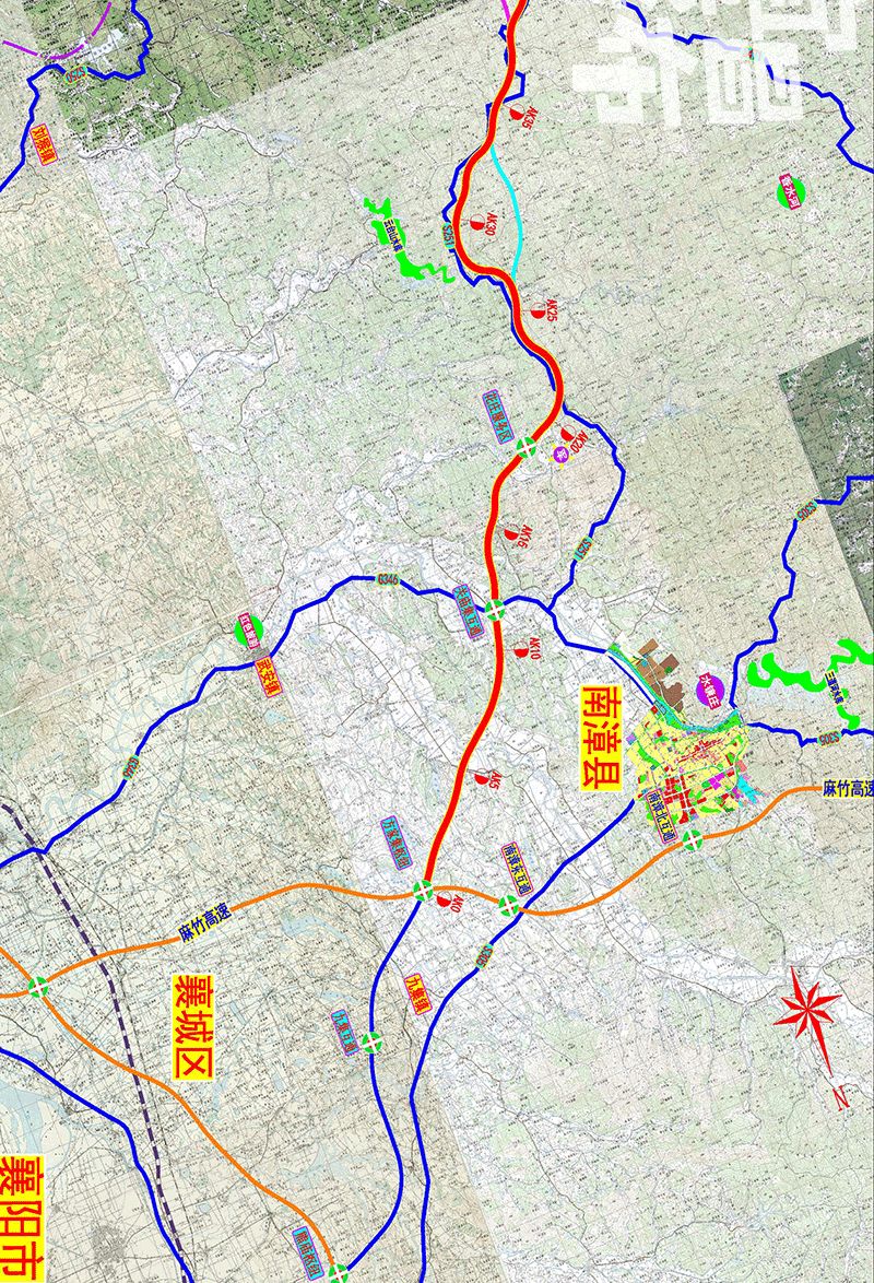 新襄宜高速远安段规划图片