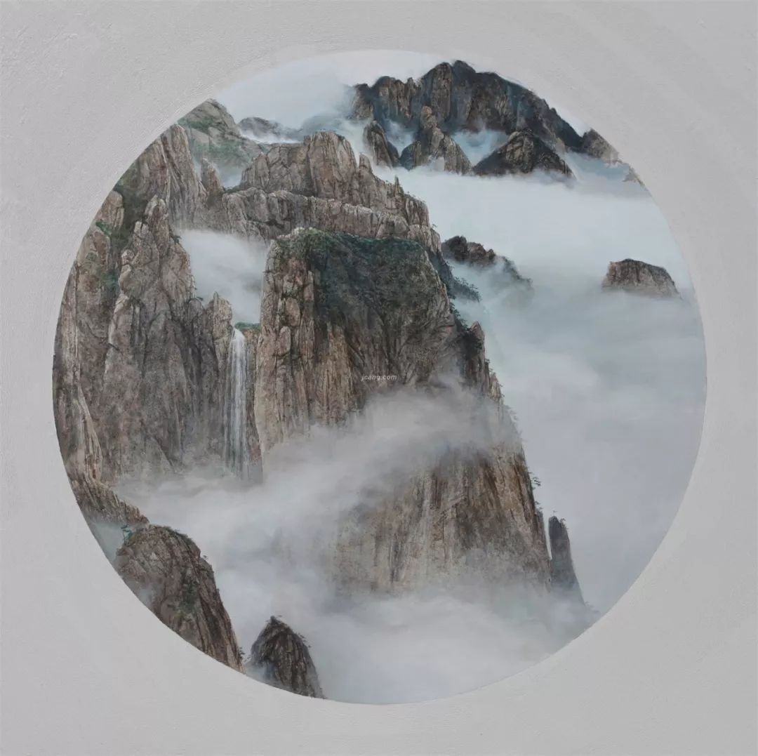 九藏艺术艺术家马永强的油画写实风景