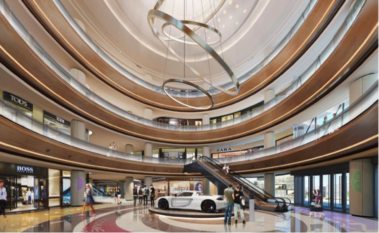 眉山保利广场辐射超80个住宅社区,将服务20万办公居住人群.