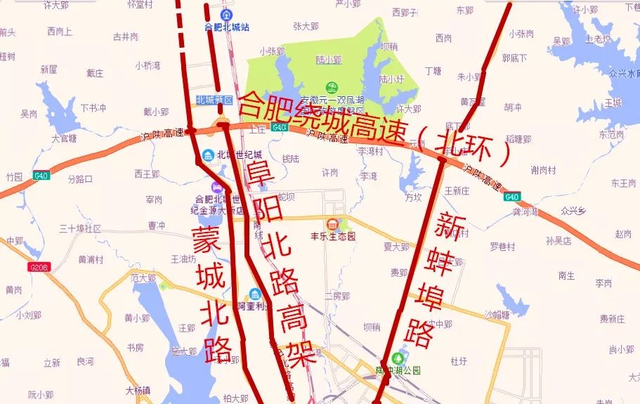 重磅合肥北部将再建一座高架由二环直通北环高速目前正在进行前期工作