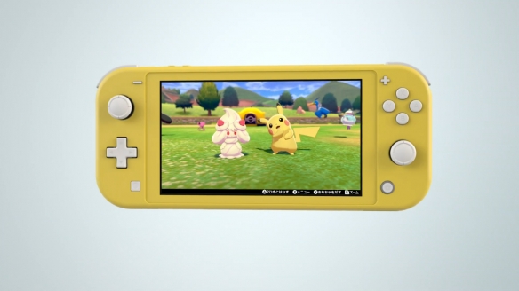 宝可梦剑盾实机画面曝光任天堂新掌机switchlite新cm