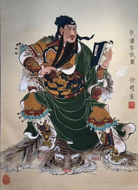 徐明笔耕不辍翰墨香