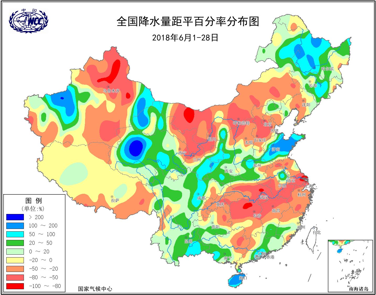 科学家确认北半球气候模式发生巨大变化中国降水量已大幅减少