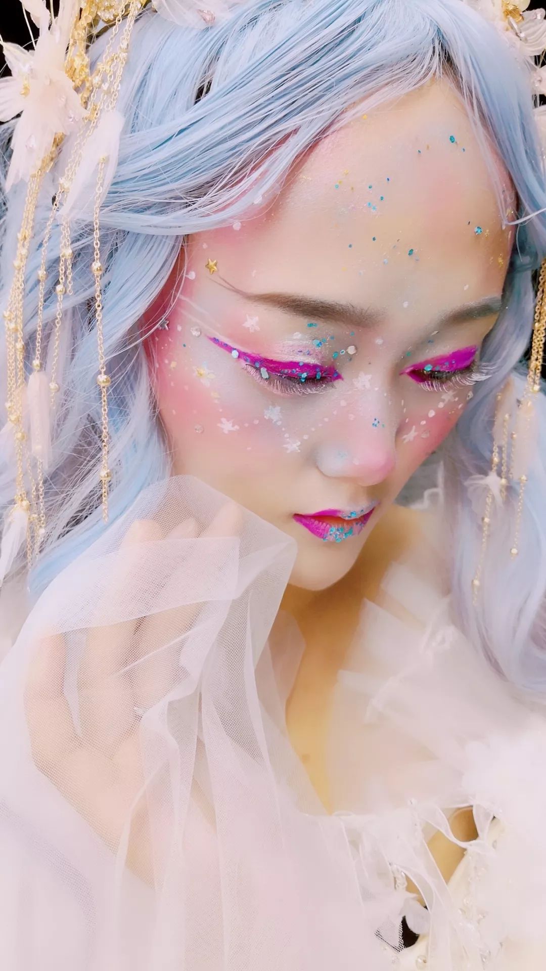 百变创意新娘造型_化妆