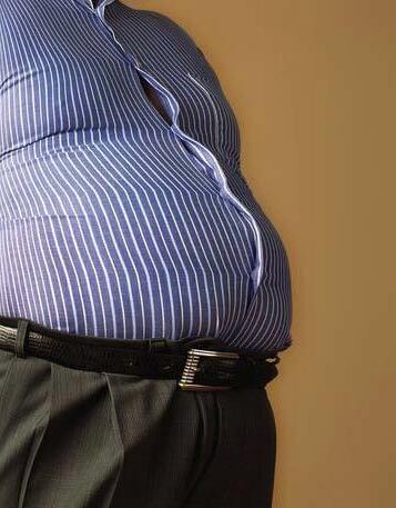 肚子上有2大减肥开关每天敲敲就能瘦