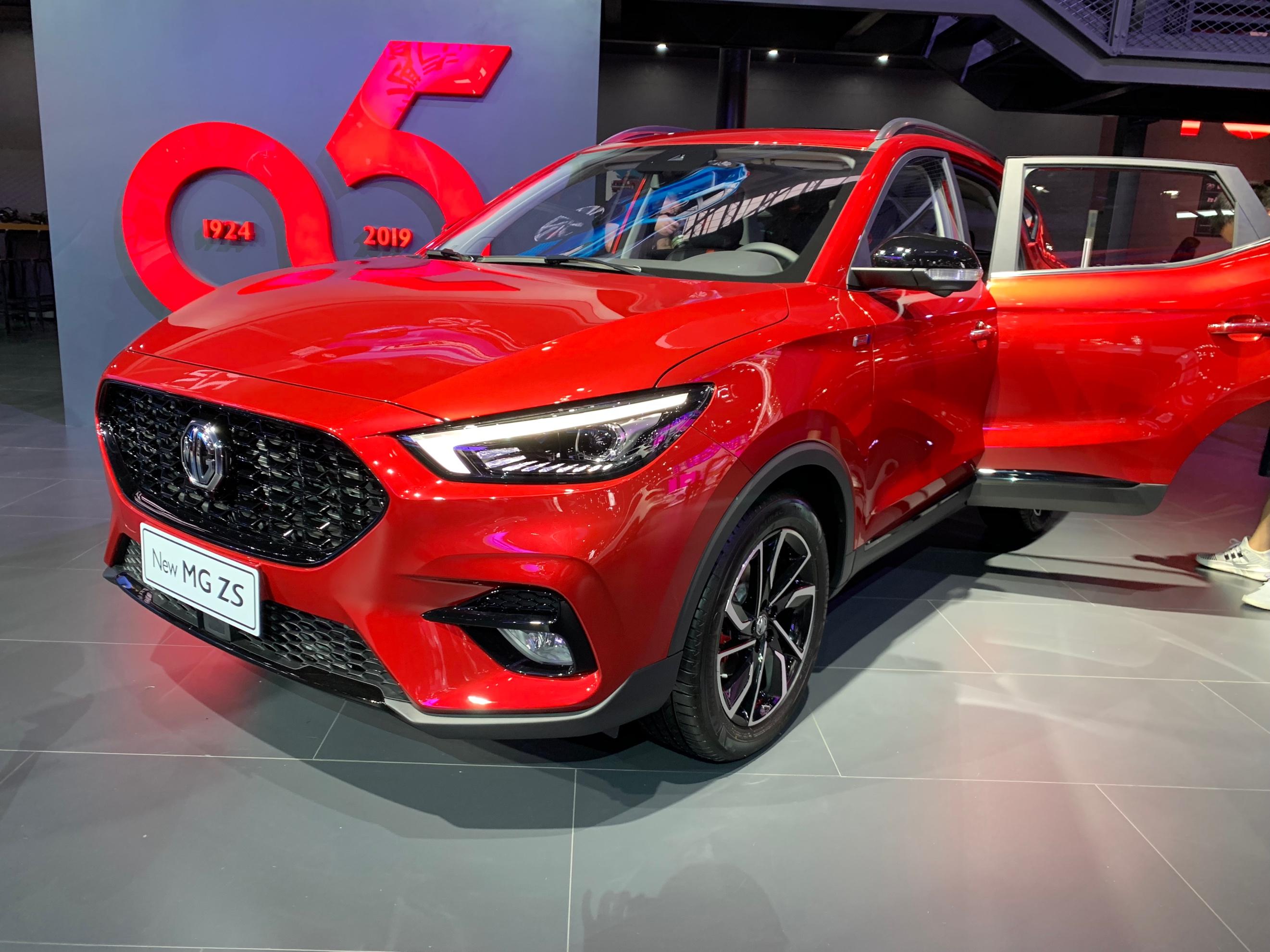 成都车展首秀全新名爵zs要制霸小型运动suv