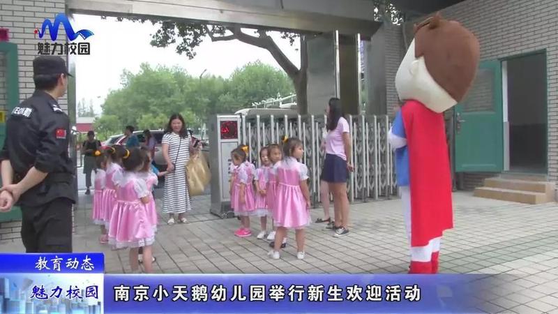 原创教育动态丨南京小天鹅幼儿园举行新生欢迎活动