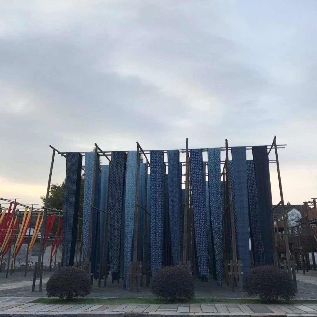 这是乌镇的染坊