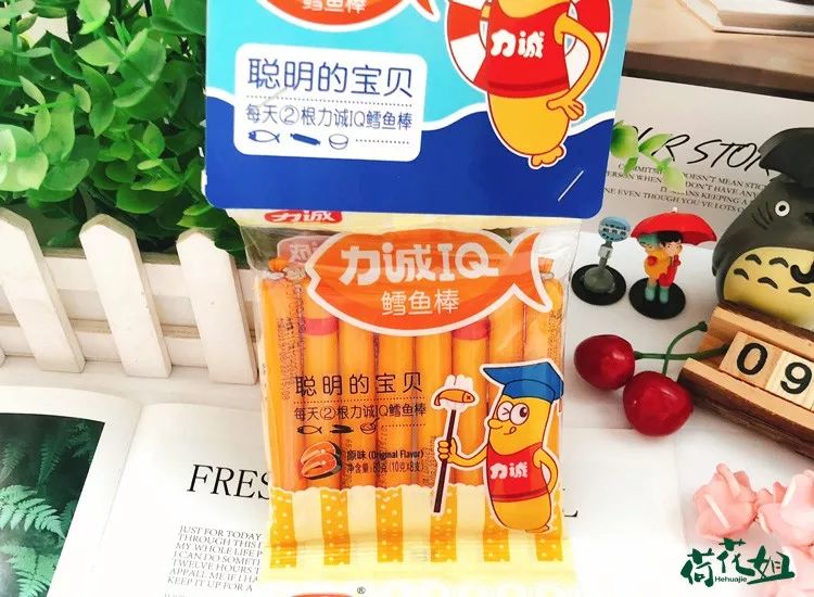 力诚iq鳕鱼棒原味vs芝士味