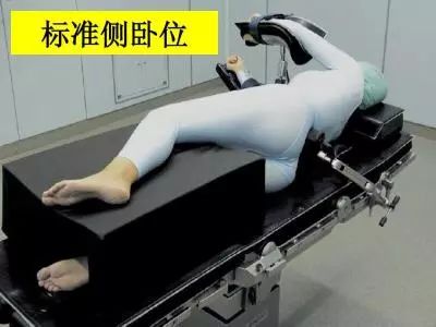 侧卧位:适用于会阴部手术.
