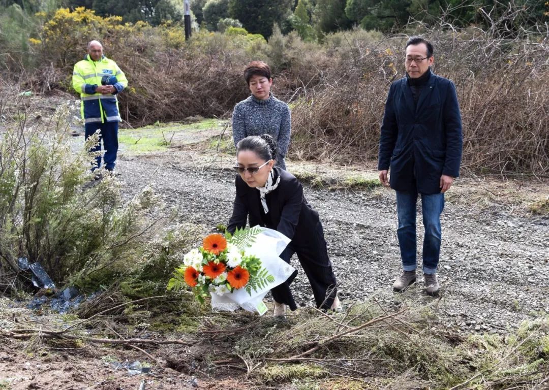 驻新西兰大使吴玺,驻奥克兰总领事阮平看望严重交通事故受伤游客并
